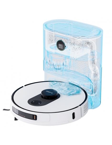 ROIDMI EVE MAX Robot Aspirapolvere Con Stazione Di Autosvuotamento Aspirazione Massima Di 5000Pa - Bianco