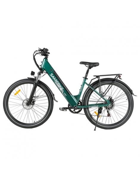 SAMEBIKE RS-A01 Pro Bici Elettrica Motore 500W Batteria 36V 15Ah Pneumatico 27.5*2.1 Pollici 32km/h Velocità Massima - Verde