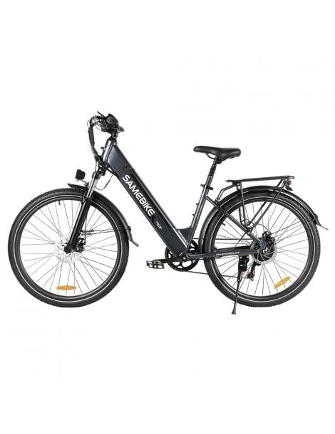 SAMEBIKE RS-A01 Pro Bici Elettrica Motore 500W Batteria 36V 15Ah Pneumatico 27.5*2.1 Pollici - Grigio
