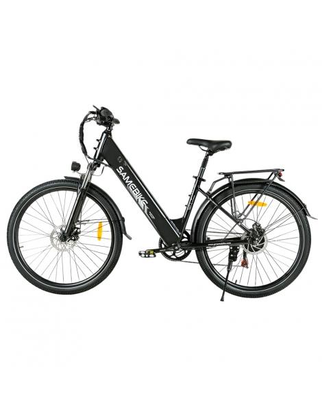 SAMEBIKE RS-A01 Pro Bici Elettrica Motore 500W Batteria 36V 15Ah Pneumatico 27.5*2.1 Pollici Velocità Massima 32km/h - Nero