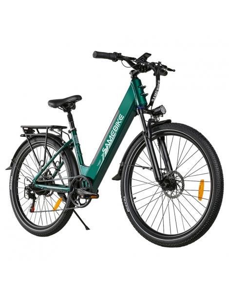 SAMEBIKE RS-A01 Pro Bici Elettrica Motore 500W Batteria 36V 15Ah Pneumatico 27.5*2.1 pollici 32km/h Velocità Massima - Verde