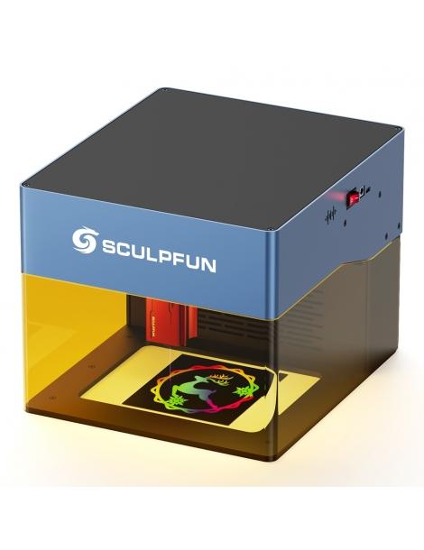 SCULPFUN ICube Pro 5W Incisore Laser Spot Laser 0 06 Mm Velocità Di Incisione 10000 Mm/min Scheda Madre 32 Bit