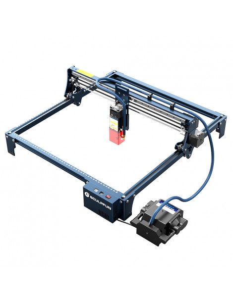 SCULPFUN S30 5W Taglierina con incisione laser assistenza automatica ad aria lente sostituibile scheda madre a 32 bit
