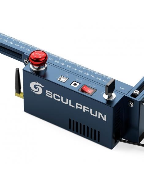SCULPFUN S30 Ultra 33W Taglierina Per Incisioni Laser Air Assist Automatico 0.08x0.10mm Focus Laser 600*600mm - EU Plug