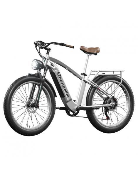 Shengmilo MX04 26 * 3 0 Pollici Fat Tire Electric Moped Bike Bafang 500W Motore 15Ah Batteria Shimano Gear