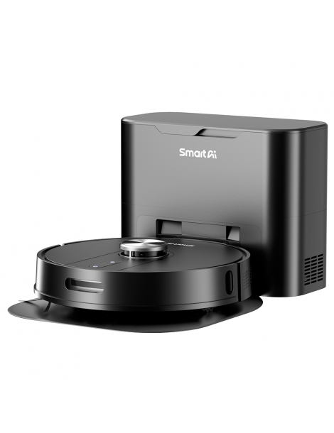 SmartAI S8 Pro Robot Aspirapolvere Con Stazione Base Potenza Di Aspirazione 5000Pa Serbatoio Acqua 380ml Pattumiera 3L