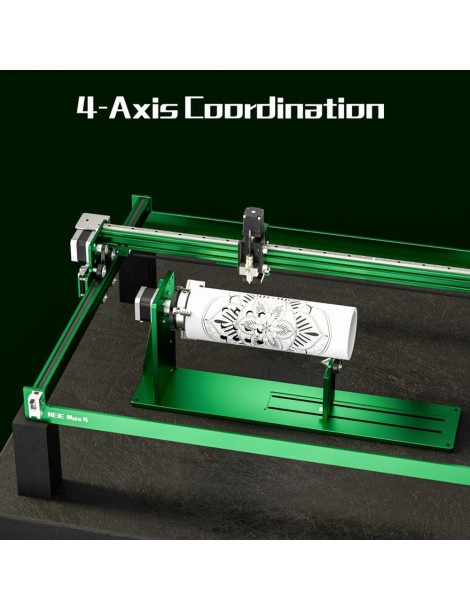Taglierina Con Incisore Laser NEJE Max 4 E80 Potenza Ottica 24W Messa A Fuoco Fissa Assistenza Pneumatica Automatica