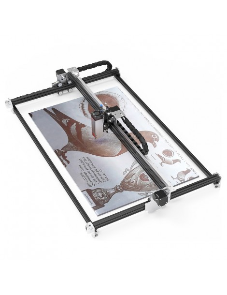 Taglierina Incisore Laser NEJE 3 MAX 11W Modulo Laser E40 Messa A Fuoco Fissa 0 06x0 06 Mm Air Assist Incorporato