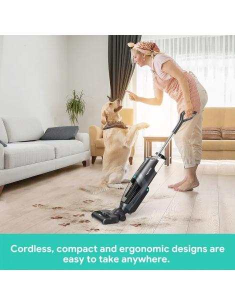 Tesvor R5 Pro Aspirapolvere A Secco Senza Filo Aspirazione 13000Pa Autopulente Serbatoio Dell'acqua 900ml