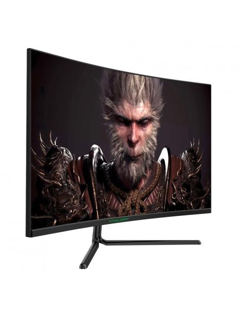 TITAN ARMY C32C1S Monitor Da Gioco Da 31 5 Pollici Risoluzione 2K Frequenza Di Aggiornamento 240 Hz Curvatura 1500R