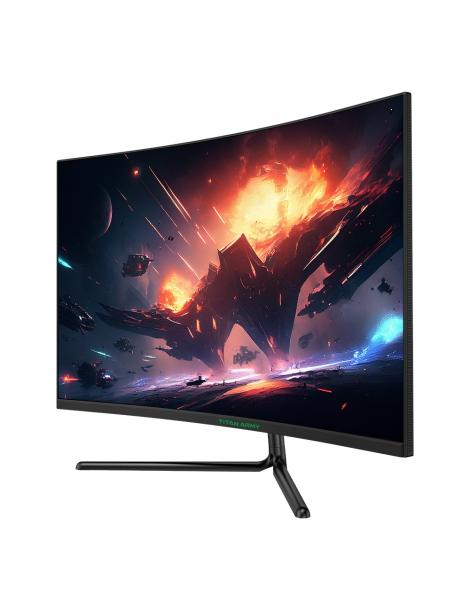 TITAN ARMY C32C1S Monitor Da Gioco Da 31 5 Pollici Risoluzione 2K Frequenza Di Aggiornamento 240 Hz Curvatura 1500R