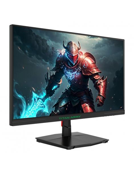 TITAN ARMY P2510G Monitor Da Gioco Piatto 24 5 Pollici 16:9 Fast IPS FHD 180Hz A Bassa Luminosità Blu 1ms GTG HDR10