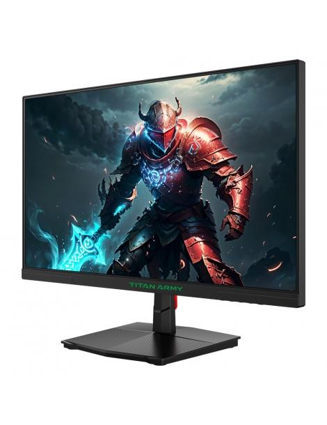 TITAN ARMY P2510G Monitor Da Gioco Piatto 24 5 Pollici 16:9 Fast IPS FHD 180Hz A Bassa Luminosità Blu 1ms GTG HDR10
