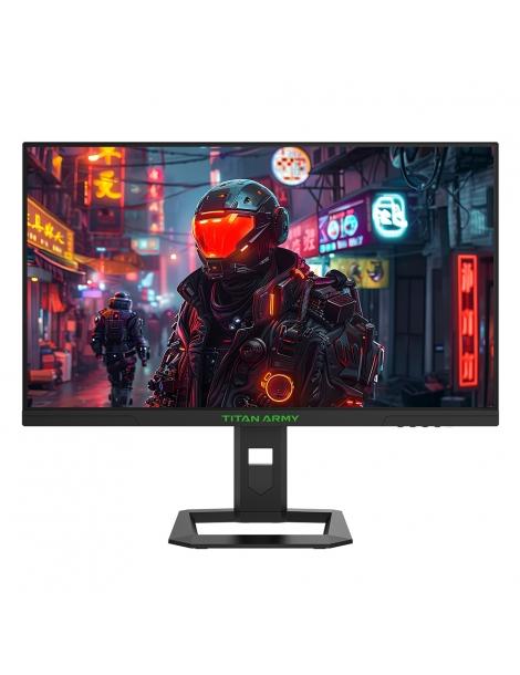 TITAN ARMY P2710S Monitor Da Gioco 27 Pollici 2K QHD 240Hz Con Supporto Rotante 1ms GTG HDR400 Adaptive-sync