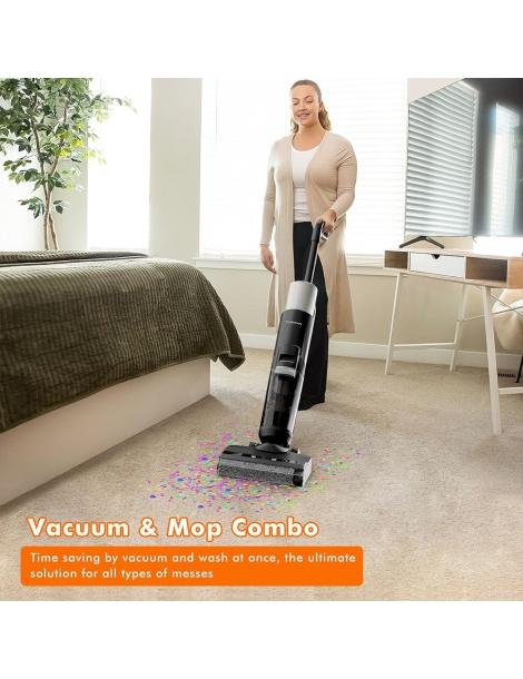 TOSIMA H1 Aspirapolvere A Secco Senza Fili Batteria Agli Ioni Di Litio Da 4000mAh 21 9V Serbatoio Dell'acqua Da 910ml