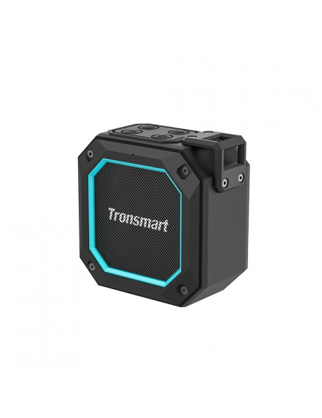 Tronsmart Groove 2 Altoparlante portatile Bluetooth 5.3 con luce LED Bassi superiori IPX7 Impermeabile
