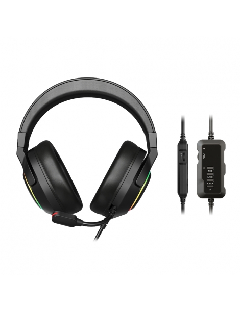 Tronsmart Sparkle Virtual 7.1 Cuffie Da Gioco Con Illuminazione RGB Porta USB