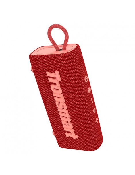 Tronsmart Trip 10W Altoparlante Bluetooth 5.3 Portatile Con Elegante Impugnatura In Tessuto Batteria 2000mAh - Rosso