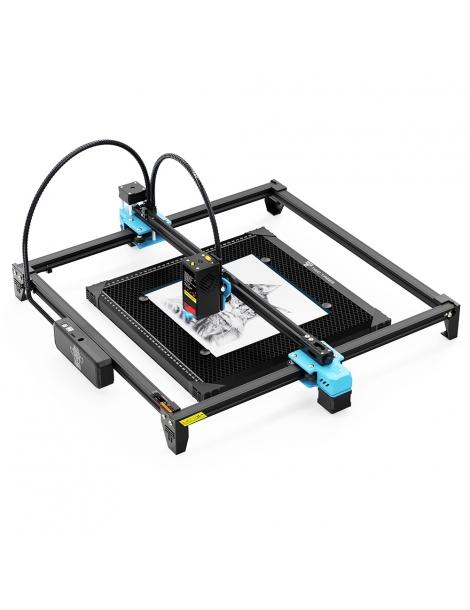 TWO TREES TTS-20 Pro 20W Laser Engraver Cutter Con Kit Di Assistenza Pneumatica Letto Laser 0.08*0.08mm 418x418mm