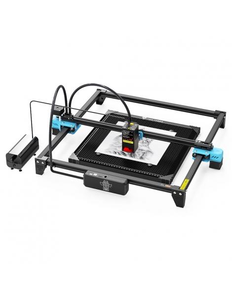 TWO TREES TTS-20 Pro 20W Laser Engraver Cutter Con Kit Di Assistenza Pneumatica Letto Laser 0.08*0.08mm 418x418mm