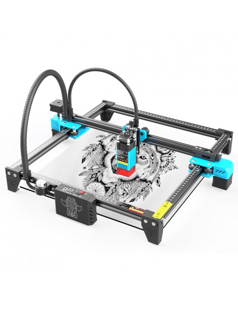 TWO TREES TTS 5.5W 40W CNC Taglierina Per Incisioni Laser 0.08 * 0.08mm Compresso Spot Metallo 300x300mm
