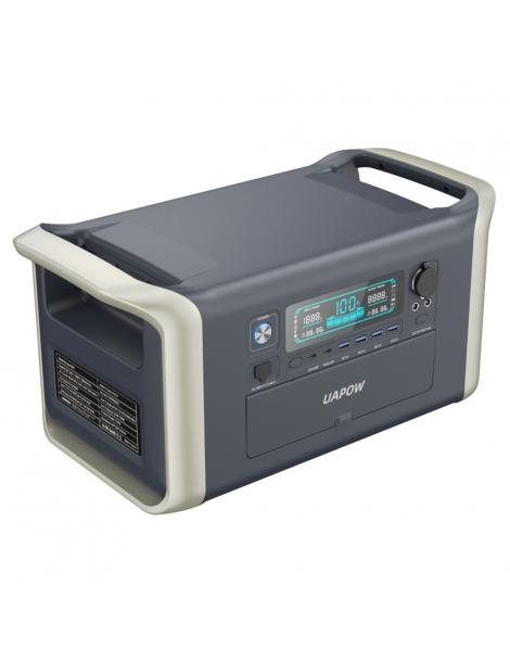 UAPOW Apower1000 Stazione Di Alimentazione Portatile Generatore Solare LiFePO4 Da 1024Wh Uscita CA 1800W Ricarica PD 100W