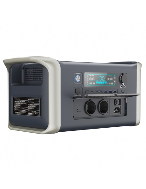 UAPOW Apower1000 Stazione Di Alimentazione Portatile Generatore Solare LiFePO4 Da 1024Wh Uscita CA 1800W Ricarica PD 100W