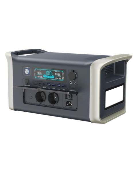 UAPOW Apower1000 Stazione Di Alimentazione Portatile Generatore Solare LiFePO4 Da 1024Wh Uscita CA 1800W Ricarica PD 100W