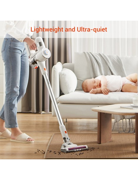 Ultenic U10 Pro Aspirapolvere A Batteria 400W 27Kpa Aspirazione Massima Filtrazione A 5 Strati 115000rpm Velocità Motore