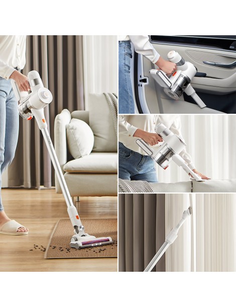 Ultenic U10 Pro Aspirapolvere A Batteria 400W 27Kpa Aspirazione Massima Filtrazione A 5 Strati 115000rpm Velocità Motore