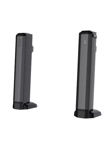 Ultimea Apollo S50 4.1ch Soundbar Staccabile Con Subwoofer Bluetooth 5.3 Livello Dei Bassi Regolabile