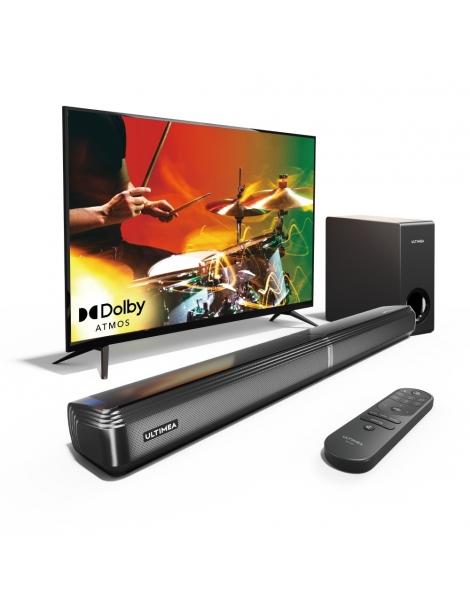 ULTIMEA Apollo S60 Soundbar rimovibile con subwoofer 4.1 canali Bluetooth 5.3 3 modalità di equalizzazione