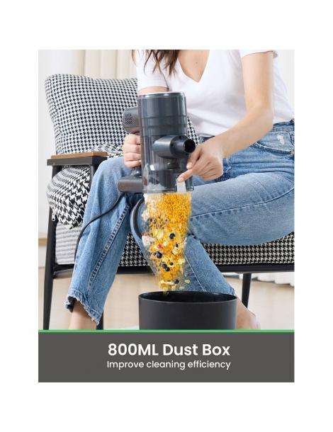 Vactidy C6 Aspirapolvere A Filo Aspirazione Potente Da 18kPa Contenitore Della Polvere Da 800ml Con Cavo Da 7m