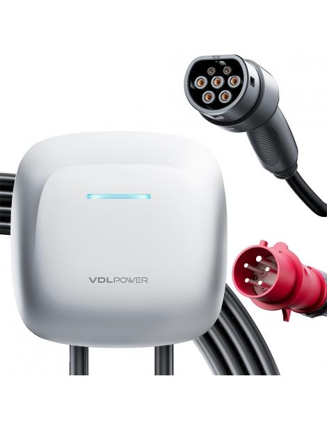 VDLPOWER EC50 Caricabatterie Per Veicoli Elettrici Ricarica Rapida Da 11KW Stazione Di Ricarica Da 10/13/16A Con Controllo APP