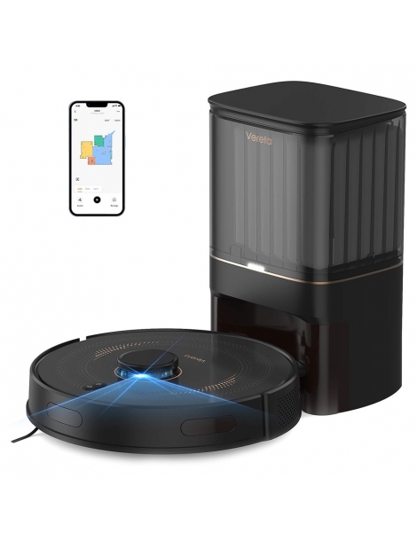 Verefa L11 Pro 3000Pa Robot Aspirapolvere Auto-Vuoto Sacchetto Polvere 4L