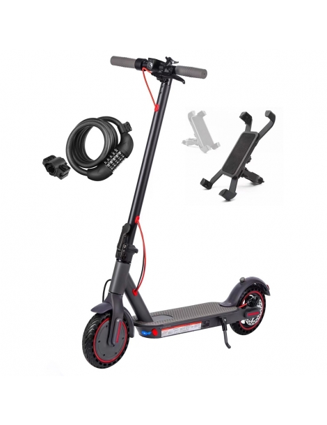 W4 Pro Scooter Elettrico Pieghevole Pneumatico Da 8 5" Motore 350W Batteria 36V 10Ah