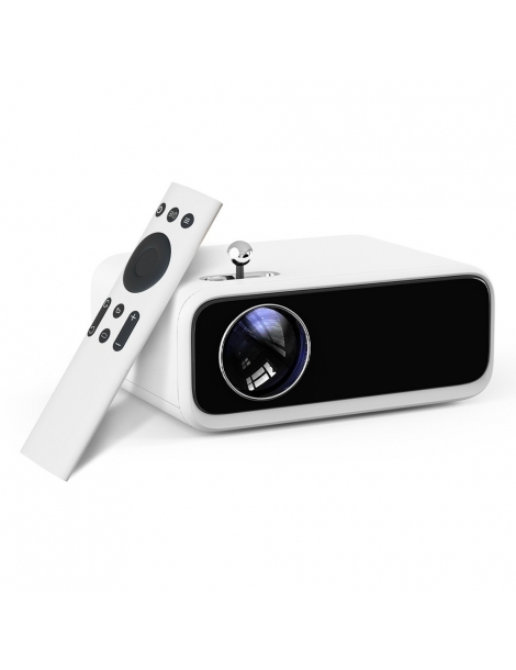 WANBO MINI Proiettore LCD Versione Multimediale Altoparlante A Diaframma Da 3W