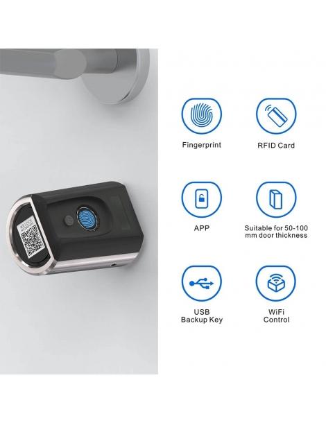 WELOCK TouchEBL41 Blocco Porta Intelligente Con Impronte Digitali