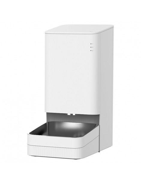 XIAOWAN Alimentatore Smart per Animali Domestici da 3.6L Automatico 24 ore su 24 Acciaio Inox 304 Versione App Mijia - Bianco