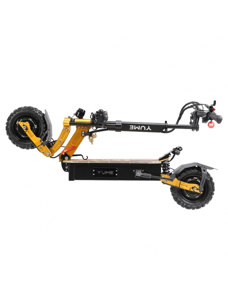 YUME X11+ Scooter Elettrico Motore 3000W*2 Batteria 60V 27Ah Pneumatici Da 11 Pollici Indicatore Di Direzione Chiave NFC