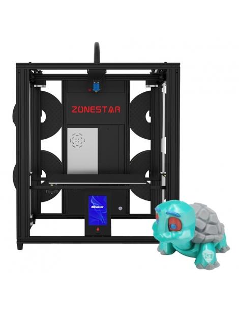 Zonestar Z9V5MK6 Stampante 3D A 4 Estrusori 4 In 1 Out Color-Mixing Livellamento Automatico Scheda Madre A 32 Bit