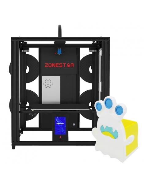 Zonestar Z9V5MK6 Stampante 3D a 4 estrusori 4 in 1 out Color-Mixing livellamento automatico scheda madre a 32 bit