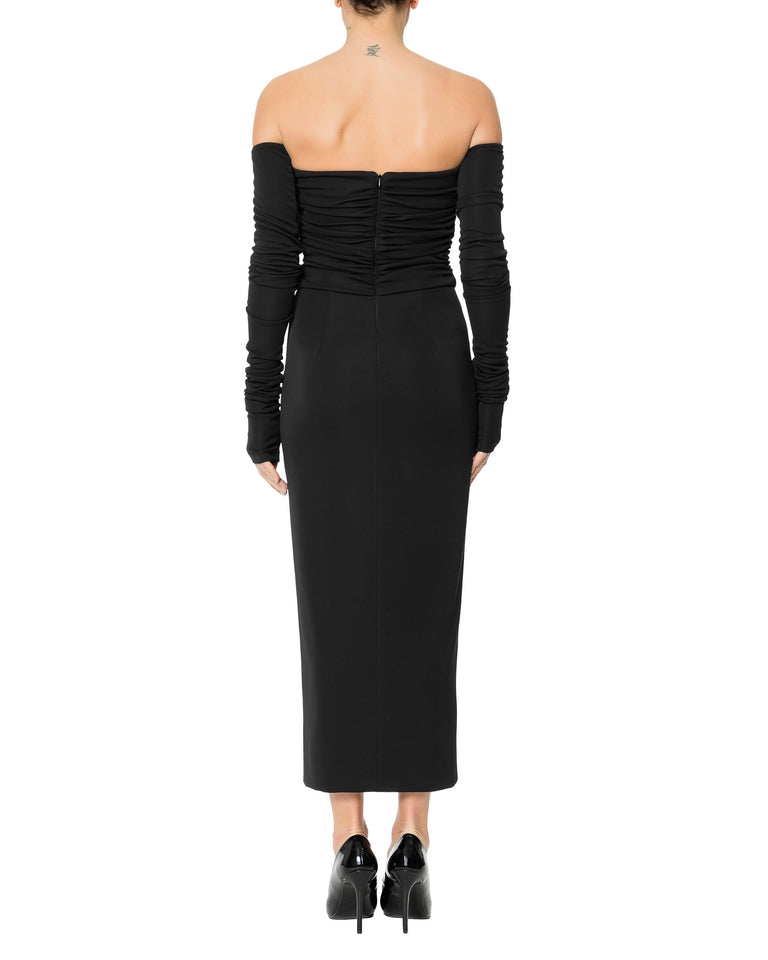 Rrue Bisquit ARRICCIATO MANICOTTI JERSEY