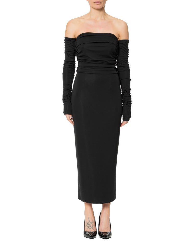 Rrue Bisquit ARRICCIATO MANICOTTI JERSEY