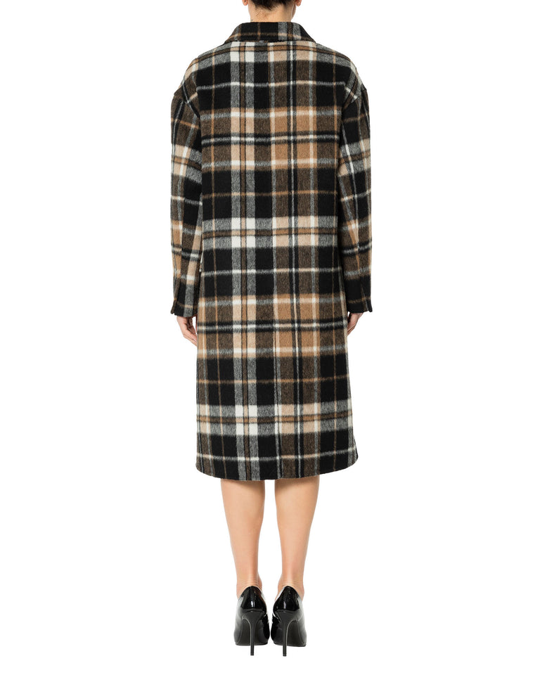 Rrue Bisquit CAPPOTTO CHECK NERO