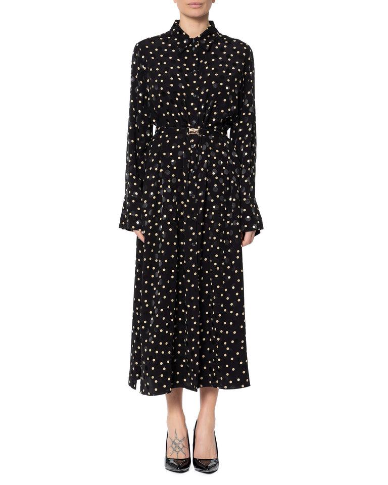 Rrue Bisquit CHEMISIER POIS