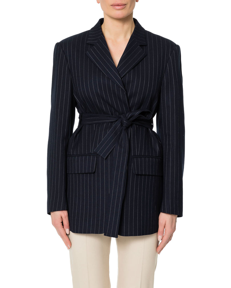 Rrue Bisquit GIACCA C/CINTURA GESSATO