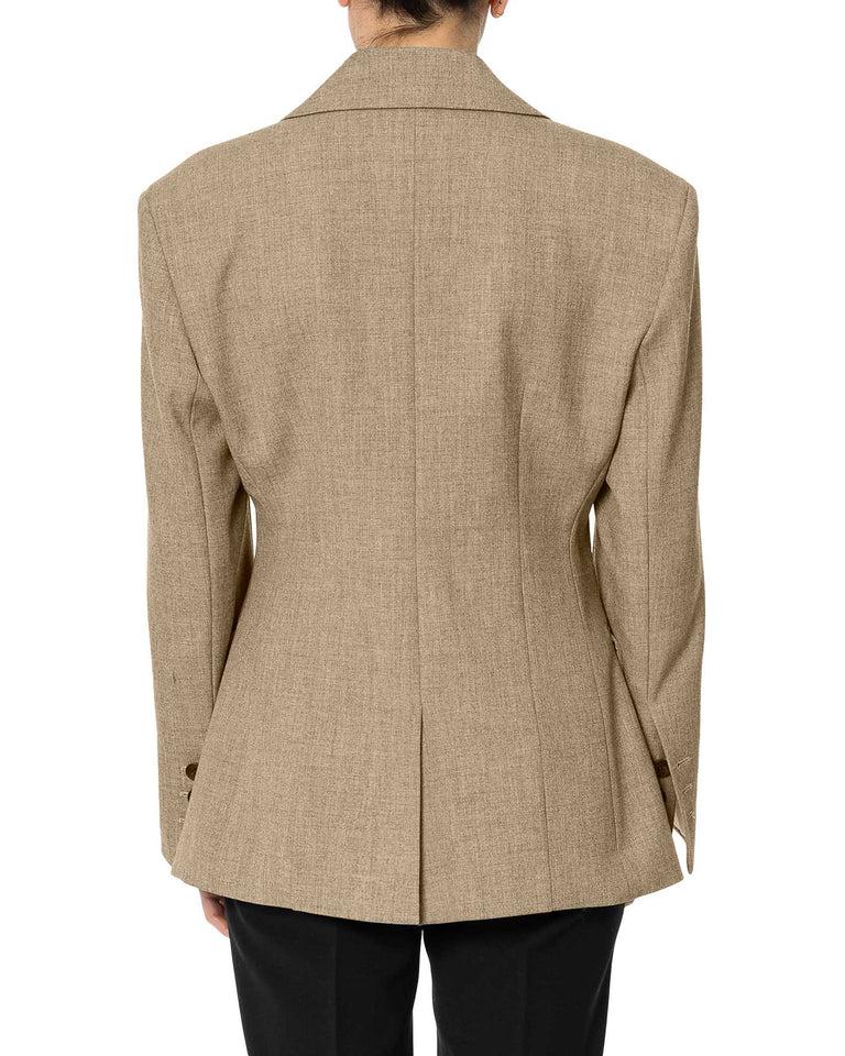 Rrue Bisquit GIACCA OVER GRISAGLIA