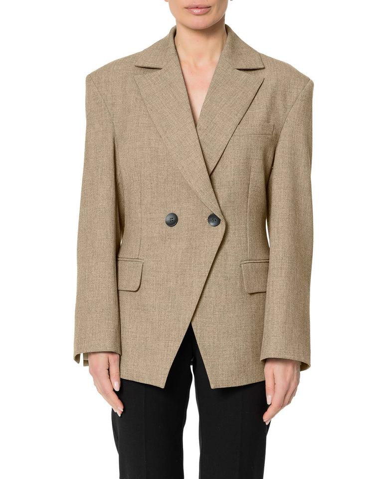 Rrue Bisquit GIACCA OVER GRISAGLIA