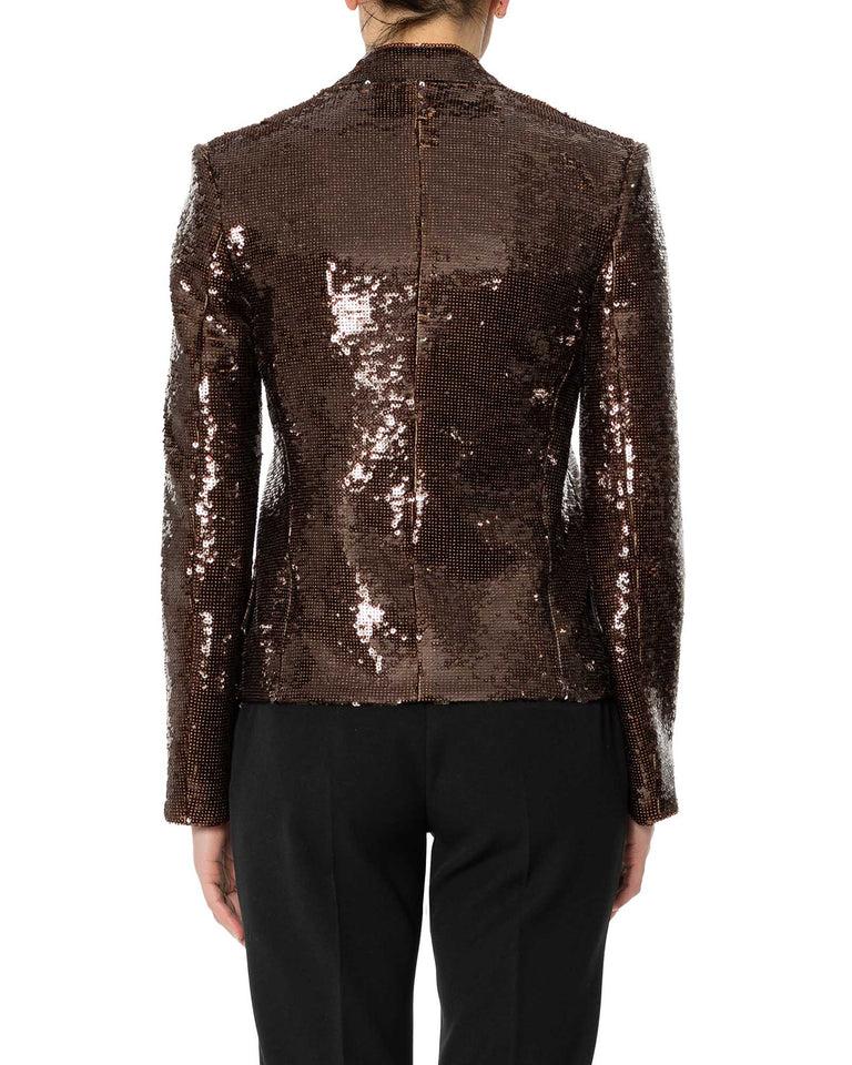 Rrue Bisquit GIACCA PAILLETTES